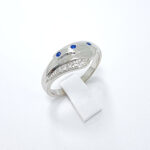 Ženski prstan PRISCILLA, zlati prstani, zaročni prstani, poročni prstani. Zlatarna BB - Branimir Boršič. Slovensko poreklo. Belo, rumeno zlato.