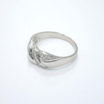 Ženski prstan ODETTE, zlati prstani, zaročni prstani, poročni prstani. Zlatarna BB - Branimir Boršič. Slovensko poreklo. Belo, rumeno zlato.