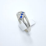 Ženski prstan LAYLA, zlati prstani, zaročni prstani, poročni prstani. Zlatarna BB - Branimir Boršič. Slovensko poreklo. Belo, rumeno zlato.