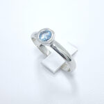 Ženski prstan JOELLE, zlati prstani, zaročni prstani, poročni prstani. Zlatarna BB - Branimir Boršič. Slovensko poreklo. Belo, rumeno zlato.