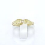 Ženski prstan HAYDI, zlati prstani, zaročni prstani, poročni prstani. Zlatarna BB - Branimir Boršič. Slovensko poreklo. Belo, rumeno zlato.