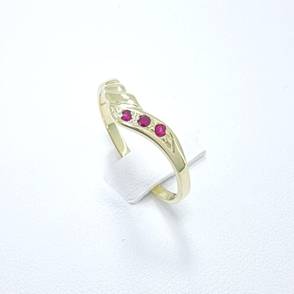 Ženski prstan MONA, zlati prstani, zaročni prstani, poročni prstani. Zlatarna BB - Branimir Boršič. Slovensko poreklo. Belo, rumeno zlato.