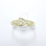 Ženski prstan VERONA, zlati prstani, zaročni prstani, poročni prstani. Zlatarna BB - Branimir Boršič. Slovensko poreklo. Belo, rumeno zlato.