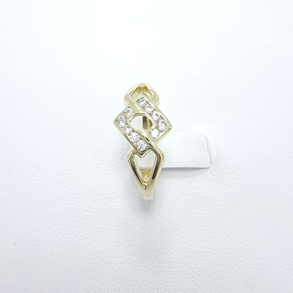 Ženski prstan SANYA, zlati prstani, zaročni prstani, poročni prstani. Zlatarna BB - Branimir Boršič. Slovensko poreklo. Belo, rumeno zlato.