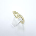 Ženski prstan AIDEN, zlati prstani, zaročni prstani, poročni prstani. Zlatarna BB - Branimir Boršič. Slovensko poreklo. Belo, rumeno zlato.