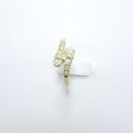 Ženski prstan ALEXA, zlati prstani, zaročni prstani, poročni prstani. Zlatarna BB - Branimir Boršič. Slovensko poreklo. Belo, rumeno zlato.