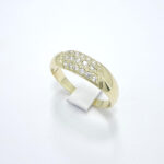 Ženski prstan DOROTHEA, zlati prstani, zaročni prstani, poročni prstani. Zlatarna BB - Branimir Boršič. Slovensko poreklo. Belo, rumeno zlato.