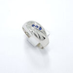 Ženski prstan MADISON, zlati prstani, zaročni prstani, poročni prstani. Zlatarna BB - Branimir Boršič. Slovensko poreklo. Belo, rumeno zlato.