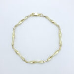 Ženska zapestnica DEBRA 1, zlata zapestnica, zaročna zapestnica, poročna zapestnica. Zlatarna BB - Branimir Boršič. Nakit po meri.