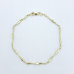 Ženska zapestnica DEBRA 2, zlata zapestnica, zaročna zapestnica, poročna zapestnica. Zlatarna BB - Branimir Boršič. Nakit po meri.