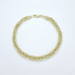 Ženska zapestnica JOYCE, zlata zapestnica, zaročna zapestnica, poročna zapestnica. Zlatarna BB - Branimir Boršič. Nakit po meri.