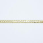 Ženska zapestnica PANCER, brušeni, zlata zapestnica, zaročna zapestnica, poročna zapestnica. Zlatarna BB - Branimir Boršič. Nakit po meri.