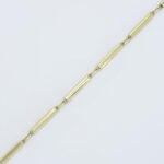 Ženska zapestnica LUNICA, ravna, votla, zlata zapestnica, zaročna zapestnica, poročna zapestnica. Zlatarna BB - Branimir Boršič. Nakit po meri.