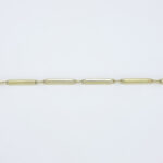 Ženska zapestnica LUNICA, ravna, votla, zlata zapestnica, zaročna zapestnica, poročna zapestnica. Zlatarna BB - Branimir Boršič. Nakit po meri.