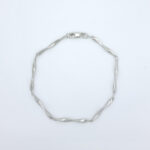 Ženska zapestnica LUNICA MINI valovita, votla, zlata zapestnica, zaročna zapestnica, poročna zapestnica. Zlatarna BB - Branimir Boršič. Nakit po meri.