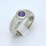 Ženski prstan ADLEY, zlati prstani, zaročni prstani, poročni prstani. Zlatarna BB - Branimir Boršič. Slovensko poreklo. Belo, rumeno zlato.