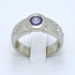 Ženski prstan ADLEY, zlati prstani, zaročni prstani, poročni prstani. Zlatarna BB - Branimir Boršič. Slovensko poreklo. Belo, rumeno zlato.