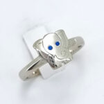 Ženski prstan ELFFIE, zlati prstani, zaročni prstani, poročni prstani. Zlatarna BB - Branimir Boršič. Slovensko poreklo. Belo, rumeno zlato.