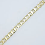 Moška zapestnica PANCER, brušeni, zlata zapestnica, zaročna zapestnica, poročna zapestnica. Zlatarna BB - Branimir Boršič. Nakit po meri.