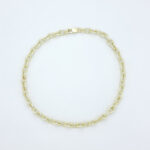 Moška zapestnica ANKER, okrogli, votli, zlata zapestnica, zaročna zapestnica, poročna zapestnica. Zlatarna BB - Branimir Boršič. Nakit po meri.