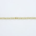 Moška zapestnica ANKER, okrogli, votli, zlata zapestnica, zaročna zapestnica, poročna zapestnica. Zlatarna BB - Branimir Boršič. Nakit po meri.