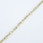 Moška zapestnica ANKER, votli, zlata zapestnica, zaročna zapestnica, poročna zapestnica. Zlatarna BB - Branimir Boršič. Nakit po meri.