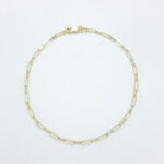 Moška zapestnica ANKER 1, zlata zapestnica, zaročna zapestnica, poročna zapestnica. Zlatarna BB - Branimir Boršič. Nakit po meri.