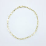 Moška zapestnica ANKER 4, zlata zapestnica, zaročna zapestnica, poročna zapestnica. Zlatarna BB - Branimir Boršič. Nakit po meri.