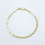 Moška zapestnica ANKER 5, zlata zapestnica, zaročna zapestnica, poročna zapestnica. Zlatarna BB - Branimir Boršič. Nakit po meri.