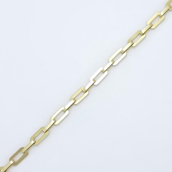 Moška zapestnica ANKER 5, zlata zapestnica, zaročna zapestnica, poročna zapestnica. Zlatarna BB - Branimir Boršič. Nakit po meri.