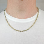 Moška verižica ANKER, votla 1.2. Zlatarna BB - Branimir Boršič. Slovensko poreklo. Na voljo: rumeno, belo in rdeče zlato.