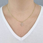 Ženski obesek OBESEK 3, za verižico. Zlatarna BB - Branimir Boršič. Slovensko poreklo. Na voljo: rumeno in belo zlato.