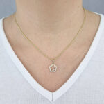 Ženski obesek OBESEK 5, za verižico. Zlatarna BB - Branimir Boršič. Slovensko poreklo. Na voljo: rumeno in belo zlato.