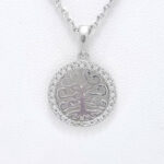 Ženski obesek OBESEK 21, za verižico. Zlatarna BB - Branimir Boršič. Slovensko poreklo. Na voljo: rumeno in belo zlato.