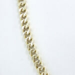 Verižica + zapestnica CUBAN - PANCER, votla debelostenska, linija PRESTIGE. Unikatna zlata verižica linija PRESTIGE. Nakit po meri.