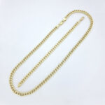 Verižica + zapestnica CUBAN - PANCER, votla debelostenska, linija PRESTIGE. Unikatna zlata verižica linija PRESTIGE. Nakit po meri.