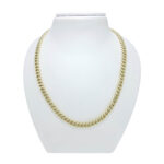 Verižica + zapestnica CUBAN - PANCER, votla debelostenska, linija PRESTIGE. Unikatna zlata verižica linija PRESTIGE. Nakit po meri.