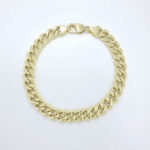 Verižica + zapestnica CUBAN - PANCER, votla debelostenska, linija PRESTIGE. Unikatna zlata verižica linija PRESTIGE. Nakit po meri.