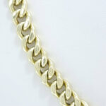 Verižica + zapestnica CUBAN - PANCER, votla debelostenska, linija PRESTIGE. Unikatna zlata verižica linija PRESTIGE. Nakit po meri.