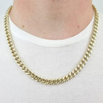 Verižica + zapestnica CUBAN - PANCER, votla debelostenska, linija PRESTIGE. Unikatna zlata verižica linija PRESTIGE. Nakit po meri.