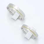 Poročna prstana PROMISE, zlati prstani, zaročni prstani, poročni prstani. Zlatarna BB - Branimir Boršič. Slovensko poreklo. Belo, rumeno zlato.