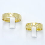 Poročna prstana SWEETHEART, zlati prstani, zaročni prstani, poročni prstani. Zlatarna BB - Branimir Boršič. Slovensko poreklo. Belo, rumeno zlato.