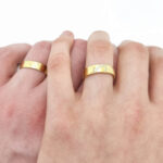 Poročna prstana SWEETHEART, zlati prstani, zaročni prstani, poročni prstani. Zlatarna BB - Branimir Boršič. Slovensko poreklo. Belo, rumeno zlato.