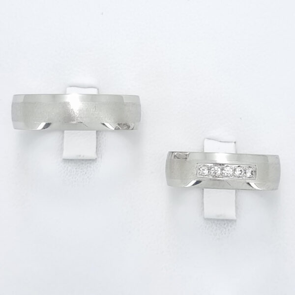 Poročna prstana HOPE, zlati prstani, zaročni prstani, poročni prstani. Zlatarna BB - Branimir Boršič. Slovensko poreklo. Belo, rumeno zlato.