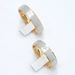 Poročna prstana INSPIRATION, zlati prstani, zaročni prstani, poročni prstani. Zlatarna BB - Branimir Boršič. Slovensko poreklo. Belo, rumeno zlato.