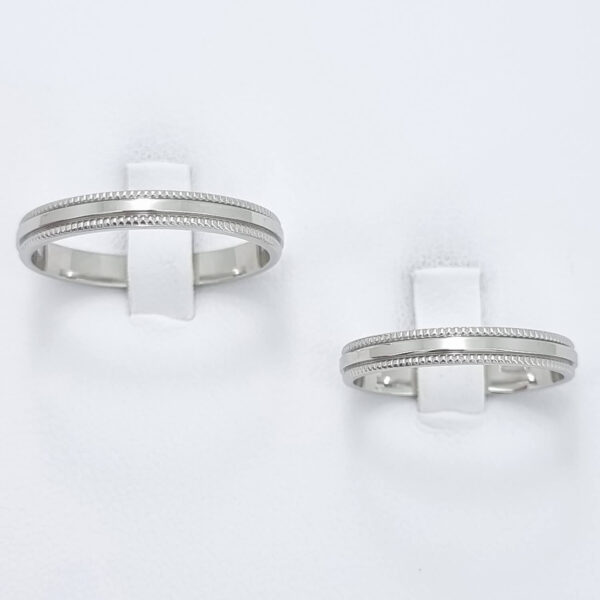 Poročna prstana TENDERNESS, zlati prstani, zaročni prstani, poročni prstani. Zlatarna BB - Branimir Boršič. Slovensko poreklo. Belo, rumeno zlato.