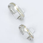 Poročna prstana SOULMAID, zlati prstani, zaročni prstani, poročni prstani. Zlatarna BB - Branimir Boršič. Slovensko poreklo. Belo, rumeno zlato.