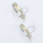 Poročna prstana FOREVER, zlati prstani, zaročni prstani, poročni prstani. Zlatarna BB - Branimir Boršič. Slovensko poreklo. Belo, rumeno zlato.