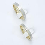 Poročna prstana FIDELITY, zlati prstani, zaročni prstani, poročni prstani. Zlatarna BB - Branimir Boršič. Slovensko poreklo. Belo, rumeno zlato.