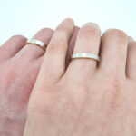 Poročna prstana FIDELITY, zlati prstani, zaročni prstani, poročni prstani. Zlatarna BB - Branimir Boršič. Slovensko poreklo. Belo, rumeno zlato.